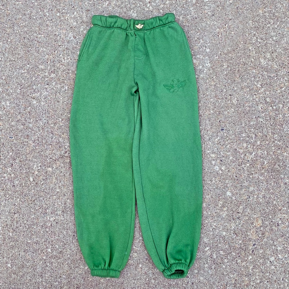 BOYS LIE Josh Grunfeld Green Sweatpants